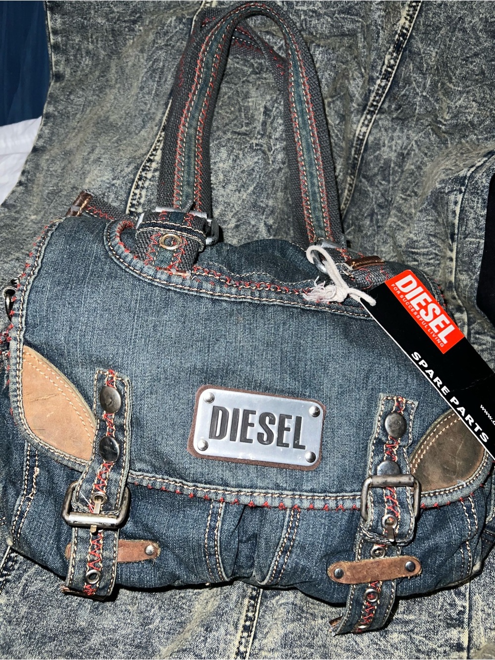 NWT Vintage Rare Diesel Denkm y2K Gem